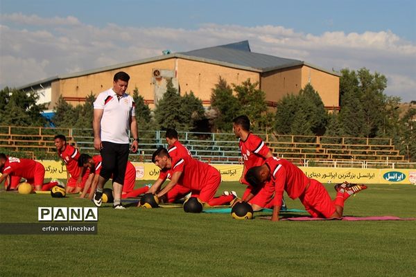 اولین تمرین تیم فوتبال تراکتورسازی تبریز