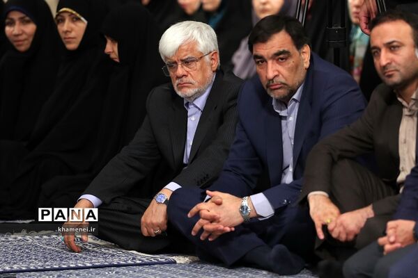 دیدار رئیس و نمایندگان مجلس شورای اسلامی با مقام معظم رهبری