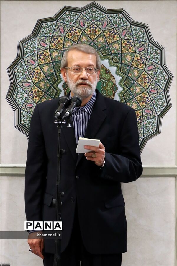 دیدار رئیس و نمایندگان مجلس شورای اسلامی با مقام معظم رهبری