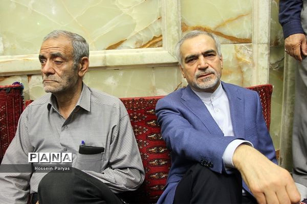 مراسم تشییع مرحوم حجت الاسلام‌سیدعلی اکبرحسینی