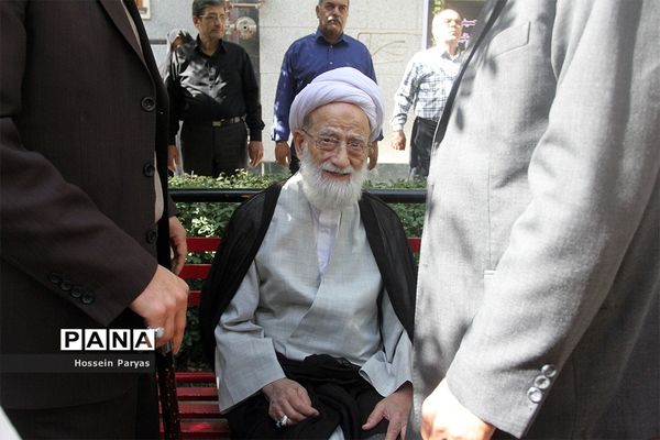 مراسم تشییع مرحوم حجت الاسلام‌سیدعلی اکبرحسینی