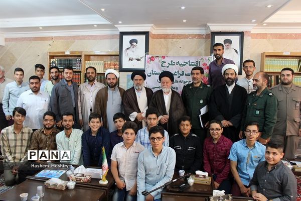 آیین افتتاحیه طرح اوقات فراغت تابستان در محل دفتر نماینده ولی فقیه استان سمنان