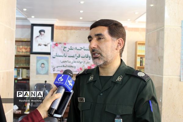 آیین افتتاحیه طرح اوقات فراغت تابستان در محل دفتر نماینده ولی فقیه استان سمنان