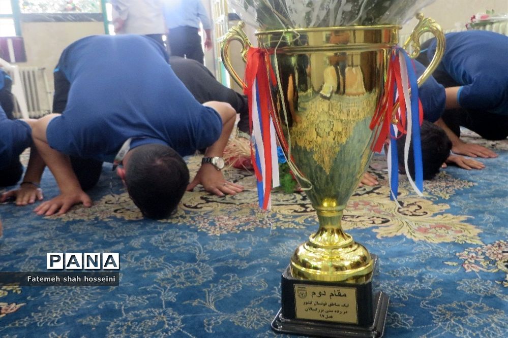 مراسم استقبال از ورزشکاران تیم فوتسال شهرستان فیروزکوه