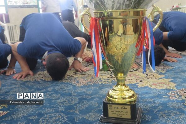 مراسم استقبال از ورزشکاران تیم فوتسال شهرستان فیروزکوه