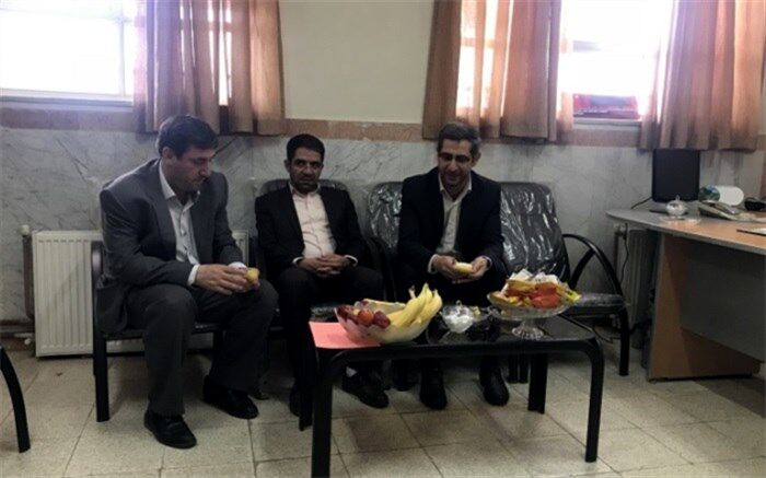 بازدید از حوزه امتحانی169  سواد آموزی قیامدشت