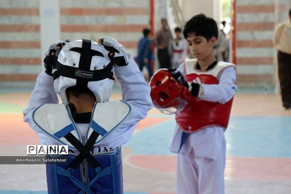 مسابقات تکواندو در قائم‌شهر