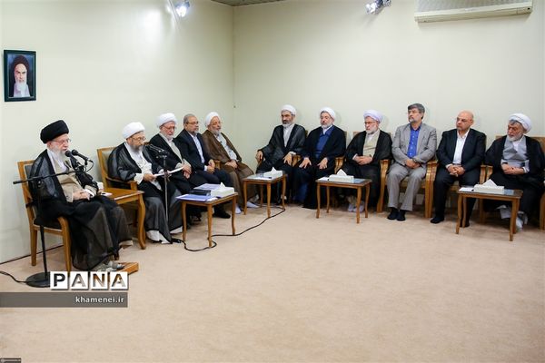 دیدار رئیس و مسئولان قوه قضائیه با رهبر کبیر انقلاب