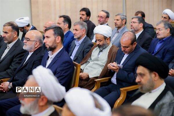 دیدار رئیس و مسئولان قوه قضائیه با رهبر کبیر انقلاب