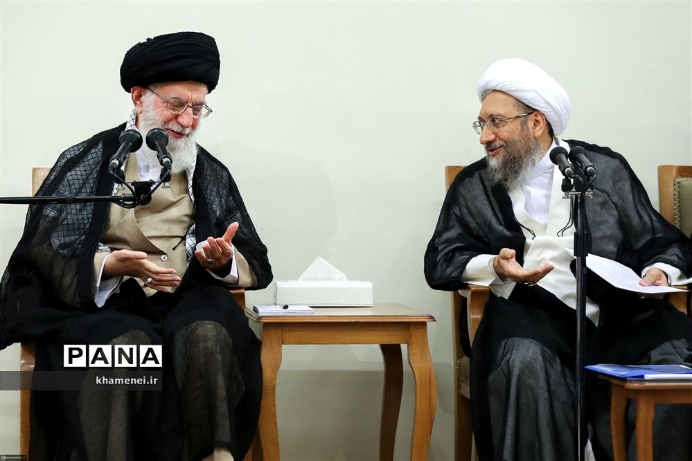 دیدار رئیس و مسئولان قوه قضائیه با رهبر کبیر انقلاب