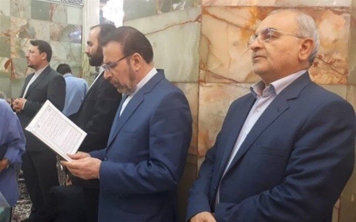 رئیس دفتر رئیس جمهور وارد قم شد