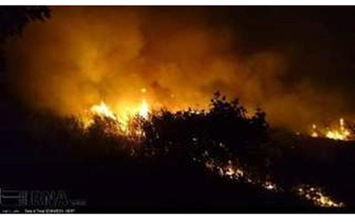 کودکان  در نیشابور مزرعه‌ گندم  را به آتش کشیدند