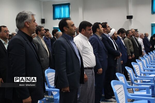 مراسم گرامیداشت شهدای هفت تیر و قوه قضاییه در اسلامشهر