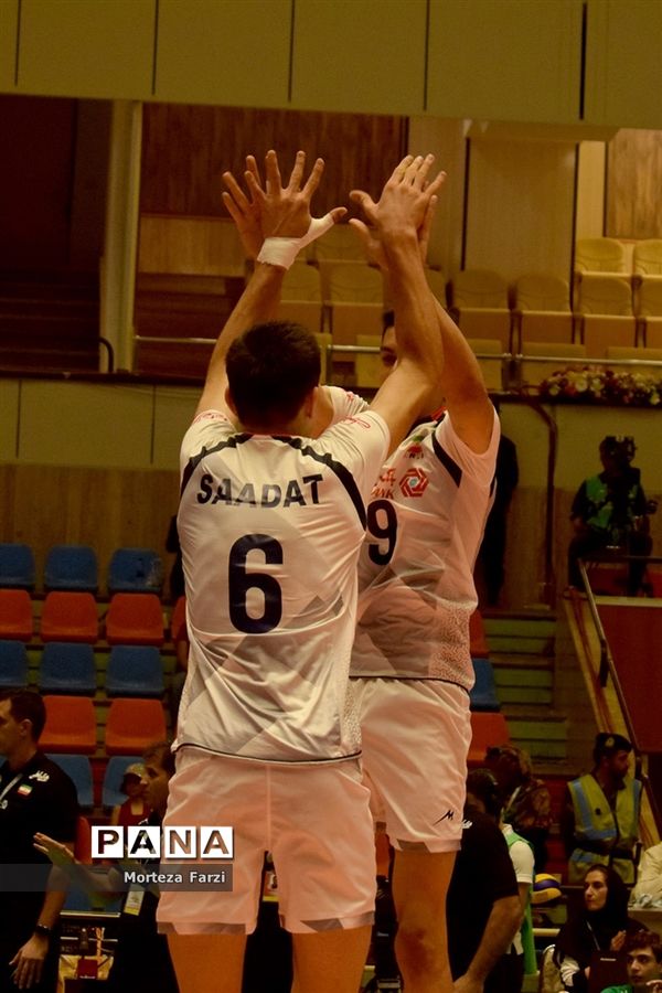 مسابقات قهرمانی والیبال نوجوانان آسیا در تبریز/ ایران3-1 –تایلند
