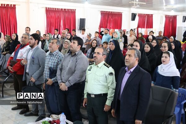 اختتامیه جشنواره نوجوان سالم در قائم‌شهر