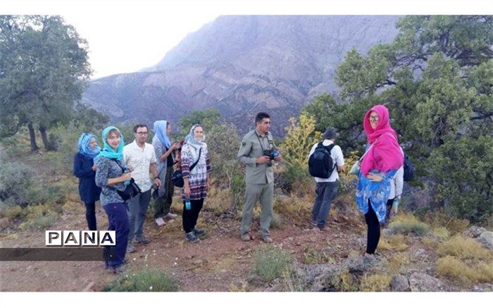 معاون سازمان حفاظت محیط زیست  اتریش از پارک ملی دنا بازدید کرد