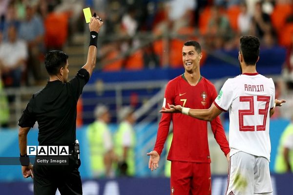 دیدار تیم های ایران و پرتغال در جام جهانی 2018 روسیه