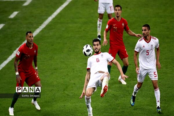 دیدار تیم های ایران و پرتغال در جام جهانی 2018 روسیه