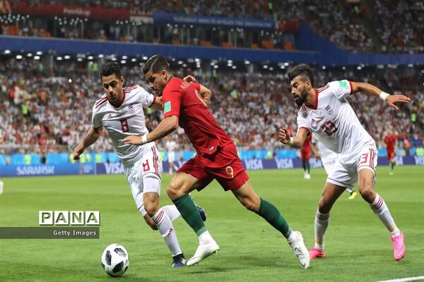 دیدار تیم های ایران و پرتغال در جام جهانی 2018 روسیه