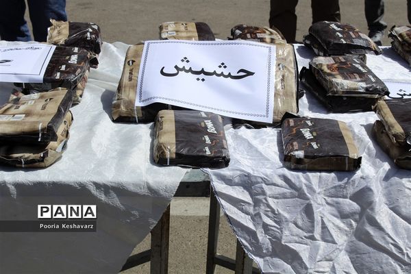 کشف 16.5 تن مواد مخدر در سه ماهه ابتدای سال جاری در استان فارس