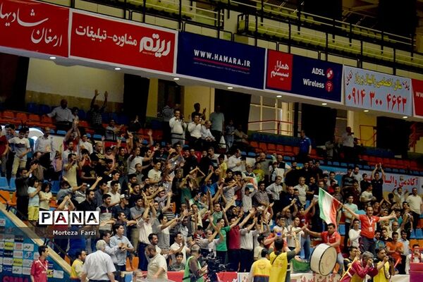 مسابقات قهرمانی والیبال نوجوانان آسیا در تبریز؛ ایران- سریلانکا
