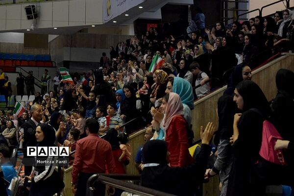 مسابقات قهرمانی والیبال نوجوانان آسیا در تبریز؛ ایران- سریلانکا