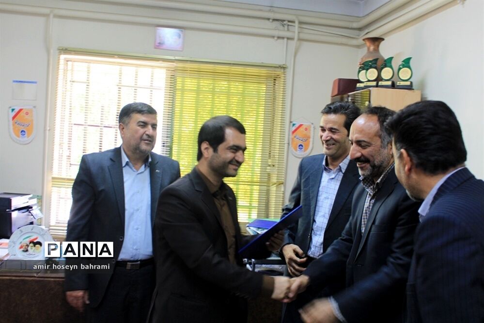 تودیع و معارفه رئیس سازمان دانش آموزی استان همدان