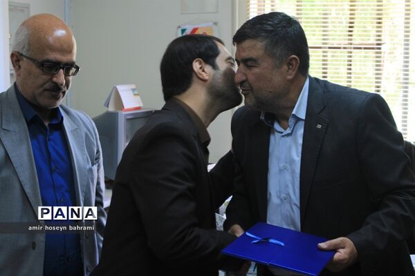 تودیع و معارفه رئیس سازمان دانش آموزی استان همدان