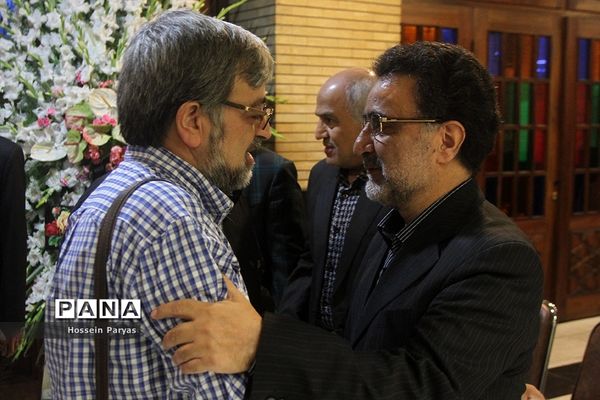 مراسم ترحیم پدر مصطفی تاج‌زاده