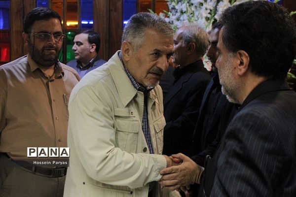 مراسم ترحیم پدر مصطفی تاج‌زاده