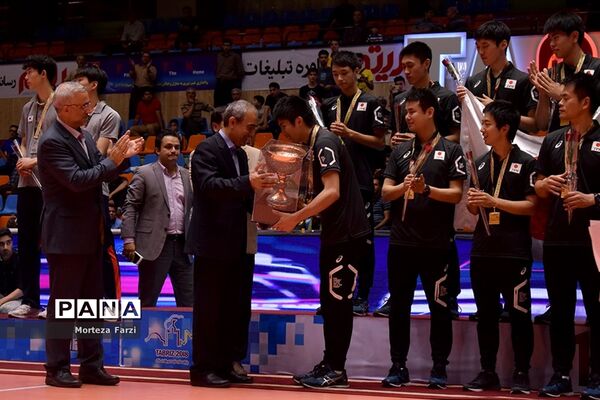 قهرمانی ژاپن در مسابقات والیبال نوجوانان آسیا