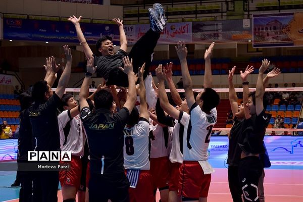 فینال رقابت های والیبال نوجوانان آسیا