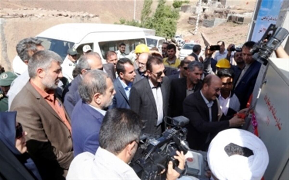 3 طرح عمرانی در قزوین با حضور استاندار به بهره‌برداری رسید