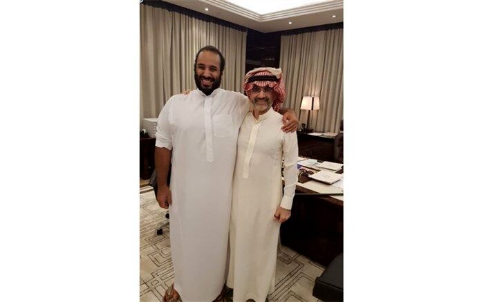 نخستین تصویر ولید بن طلال در کنار بن سلمان پس از آزادی