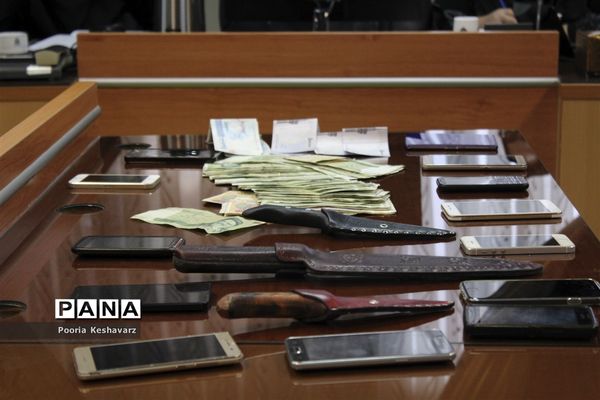 نشست خبری فرمانده نیروی انتظامی استان فارس