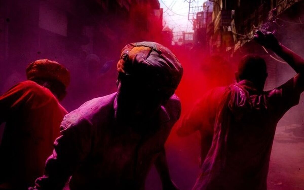 جنگ رنگ‌ها در عکس روز نشنال جئوگرافیک