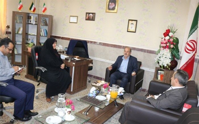 حضور مشاور مدیرکل آموزش و پرورش شهرستان های استان تهران در شهرقدس