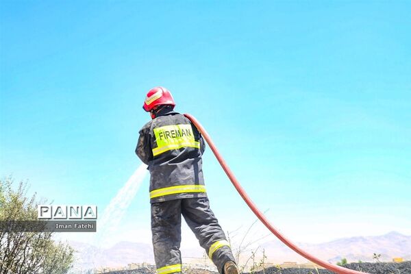 آتش سوزی در مراتع سنندج