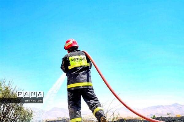 آتش سوزی در مراتع سنندج