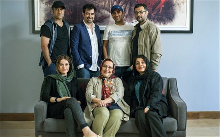 تصویر/ شهاب حسینی کنار پژمان جمشیدی و ساره بیات