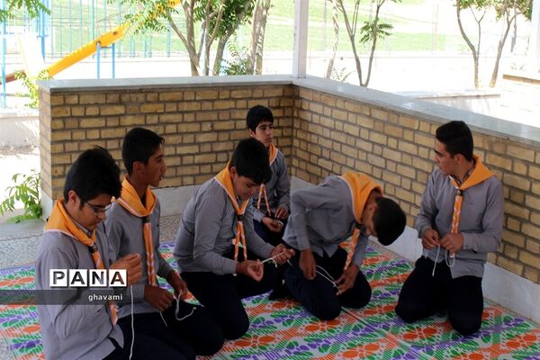 اردوی یک روزه استانی پیشتازان پسر استان زنجان