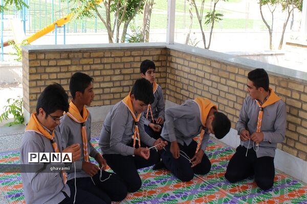 اردوی یک روزه استانی پیشتازان پسر استان زنجان