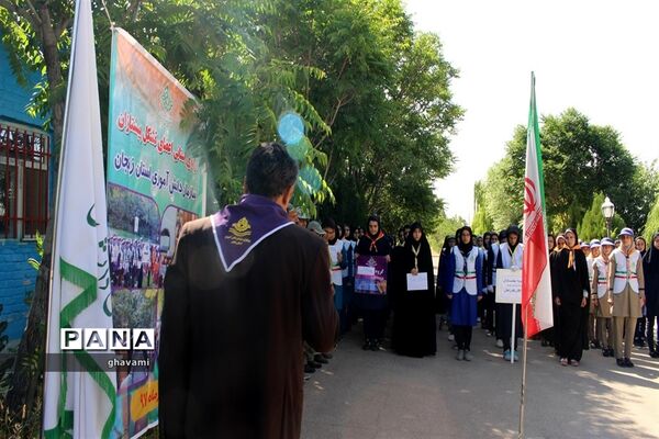 اردوی یک روزه استانی پیشتازان دختر استان زنجان