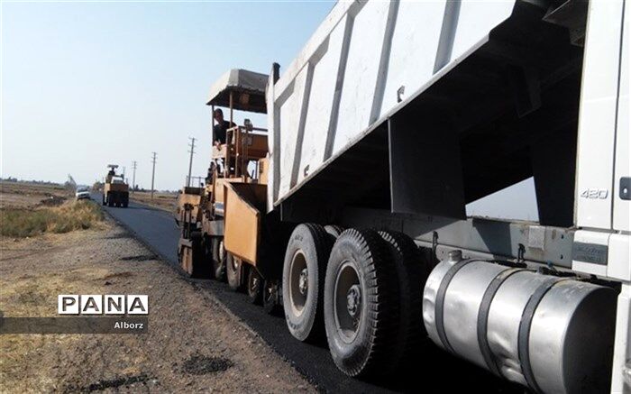 اتمام پروژه بهسازی  محور احمدآباد به خودرو در شهرستان نظرآباد