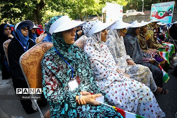 پانزدهمین  اردوی ملی دانش‌آموزان دختر مناطق مرزی کشور