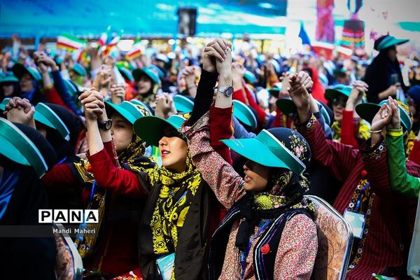 پانزدهمین  اردوی ملی دانش‌آموزان دختر مناطق مرزی کشور