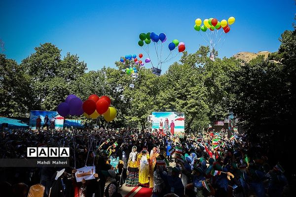 پانزدهمین  اردوی ملی دانش‌آموزان دختر مناطق مرزی کشور