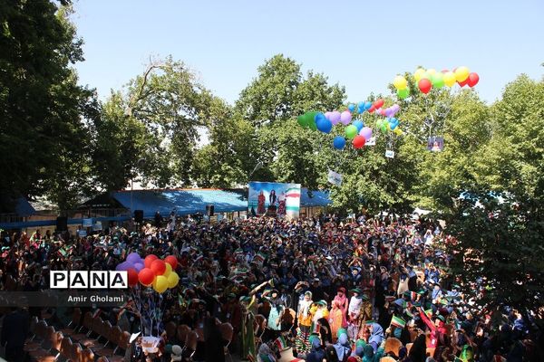 پانزدهمین اردوی ملی دانش‌آموزان دختر مناطق مرزی کشور