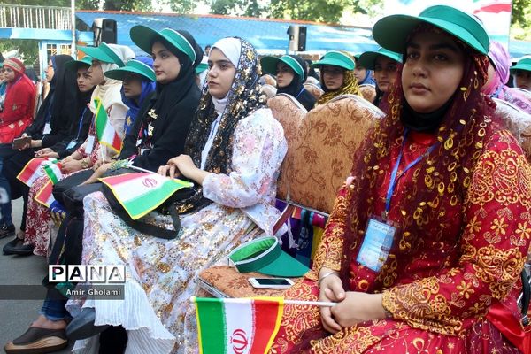 پانزدهمین اردوی ملی دانش‌آموزان دختر مناطق مرزی کشور