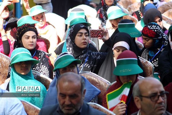 پانزدهمین اردوی ملی دانش‌آموزان دختر مناطق مرزی کشور